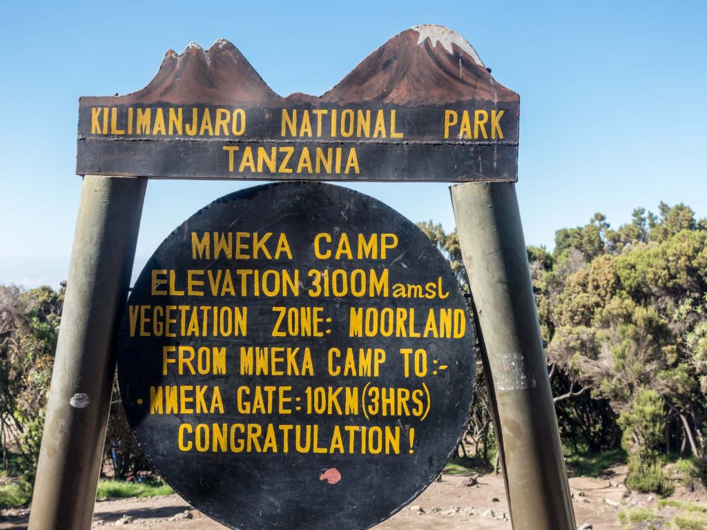 Kilimanjaro Trekking – Lemosho Route (8 Days) – $2590pp